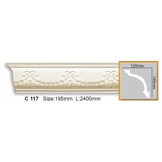Карниз из полиуретана C 117 (2.00м)